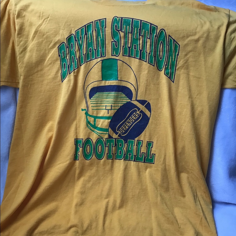 Vintage Bryan Station Football Graphic Tshirt Gem